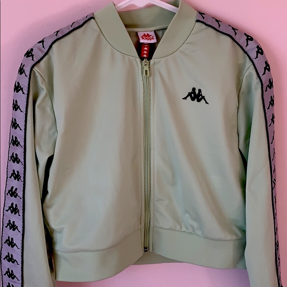 Lime Green Kappa Jacket